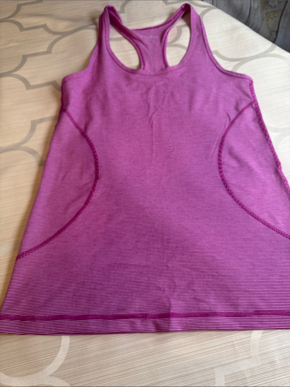 Zella Fuchsia Pink Racerback Tank Top